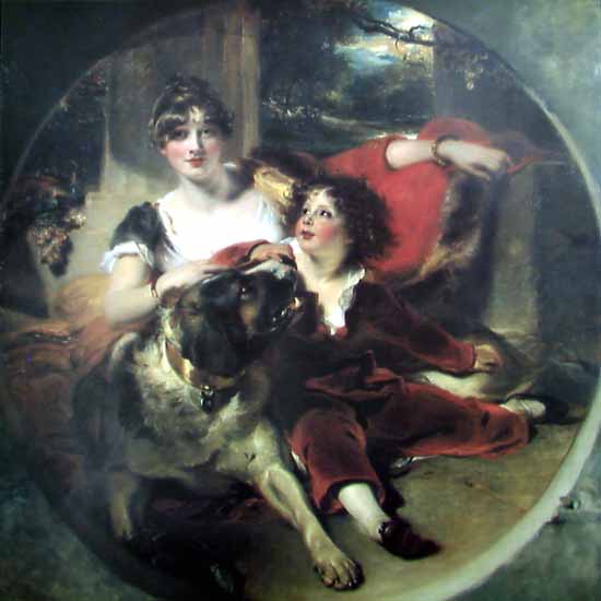 Mrs Maguire and her son. Thomas Lawrence