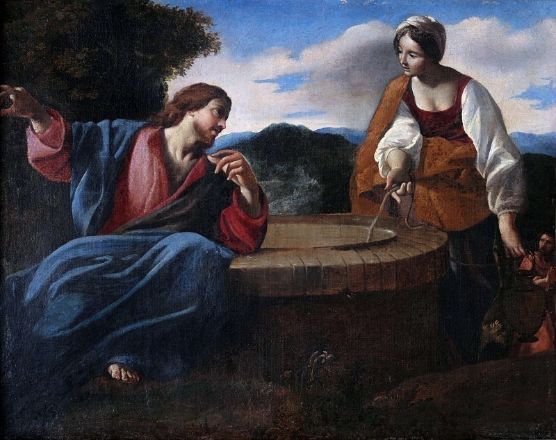 Samaritan Woman at the Well. Giovanni Lanfranco
