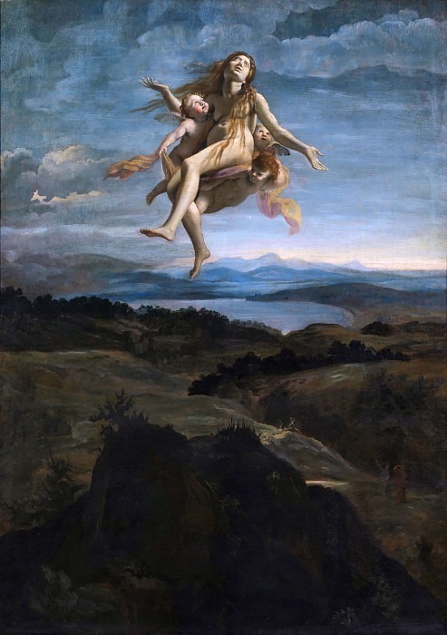 Assumption of Magdalena. Giovanni Lanfranco