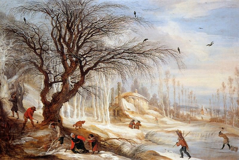 Winter landscape. Gysbrecht Leytens
