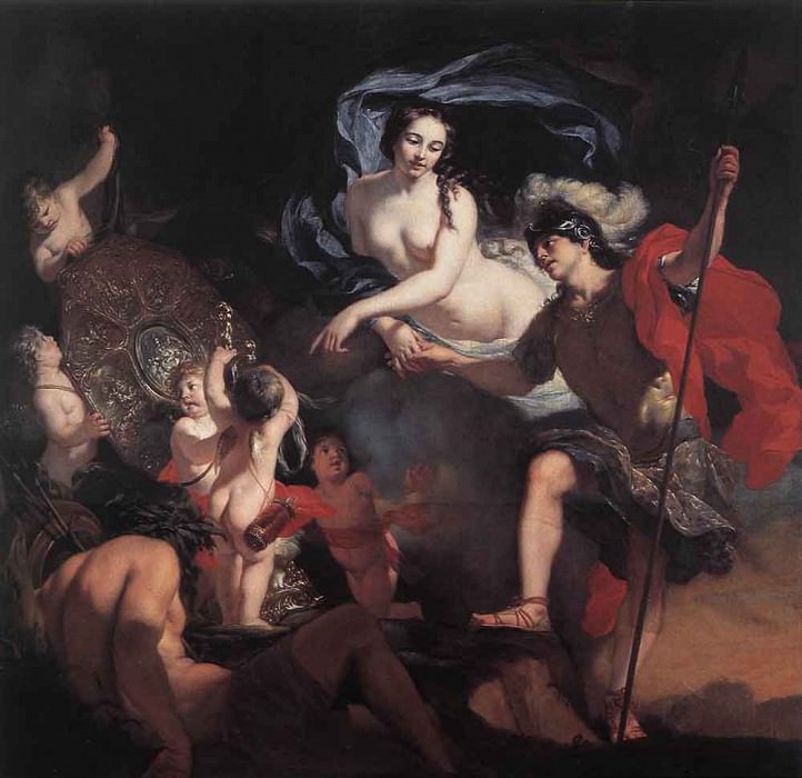 LAIRESSE Gerard de Venus Presenting Weapons To Aeneas. Gerard De Lairesse