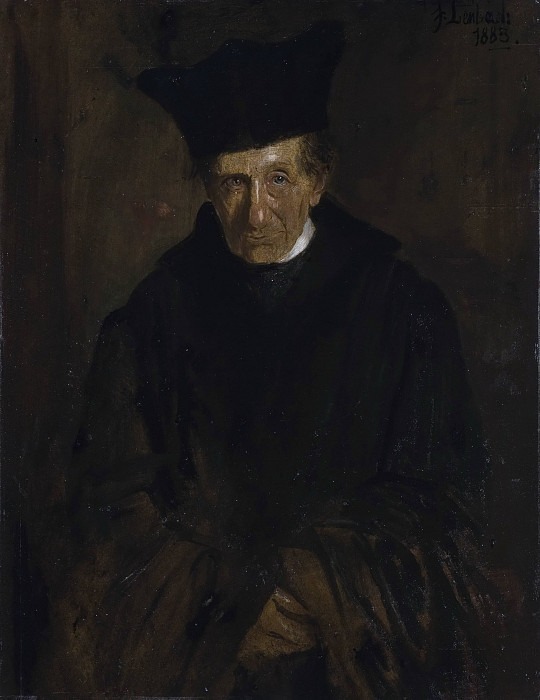 The Theologian Ignaz von Döllinger. Franz von Lenbach
