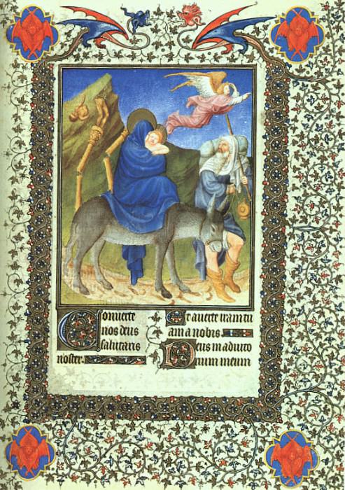 Limbourg bros Belles Heures de Duc du Berry- Folio 63- The F. Brothers Limbourg