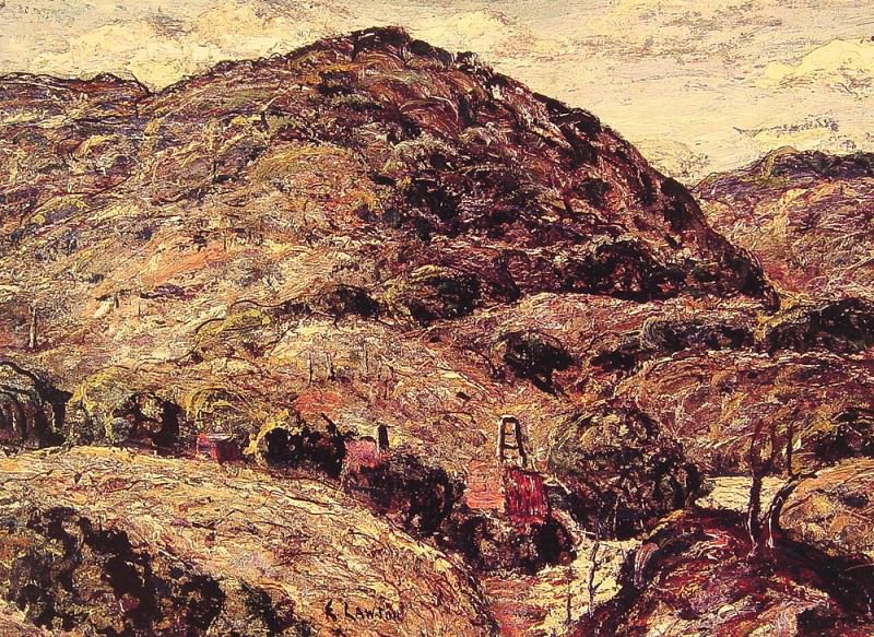 Mountain Landscape. Ernest Lawson