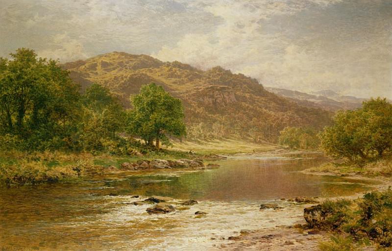 The River Llugwy. Benjamin Williams Leader