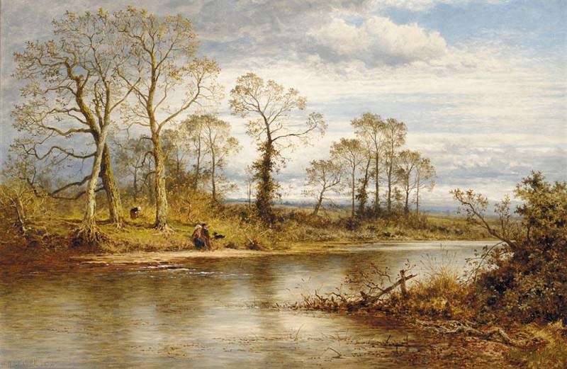 At the mouth of the river. Benjamin Williams Leader