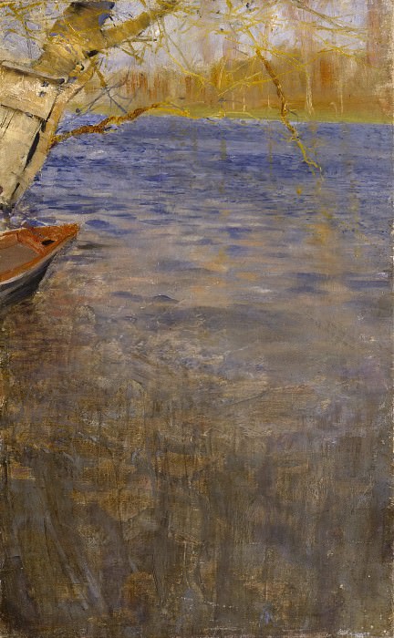 By the Sea. A Spring Day. Bruno Liljefors