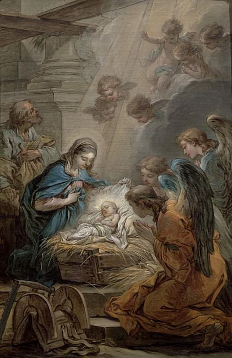 Nativity. Charles-André van Loo