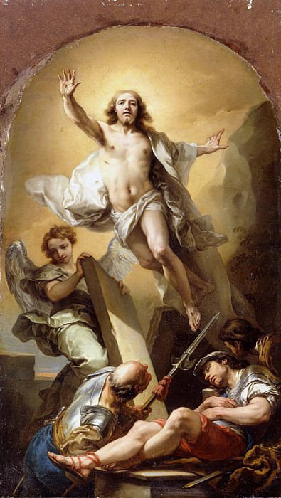 The Resurrection. Charles-André van Loo