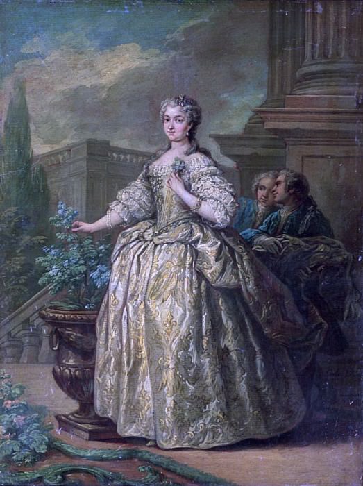 Мария Лещинская (1703-68). Шарль Андре Ван Лоо
