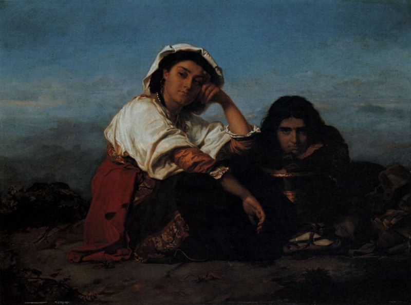 Отдых, 1864. Анри Леман