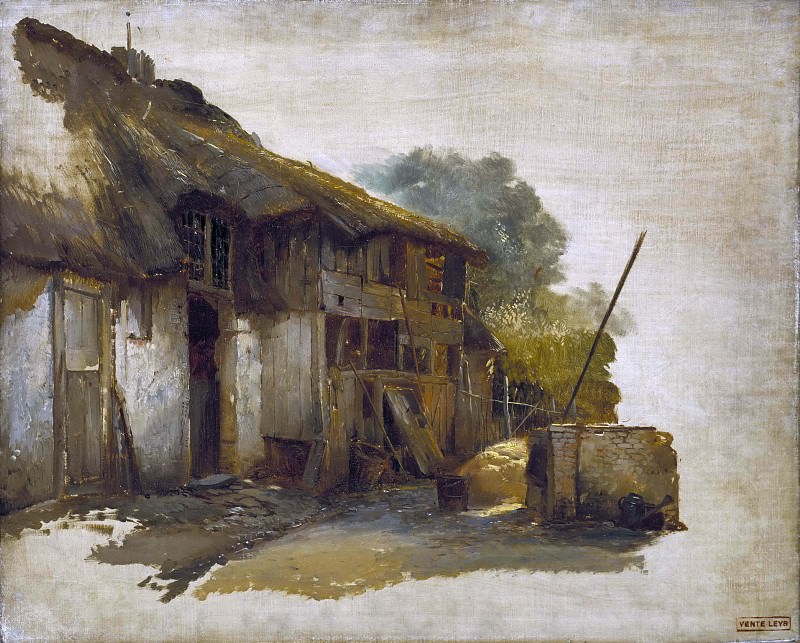 Farmhouse. Baron Jan August Hendrik Leys
