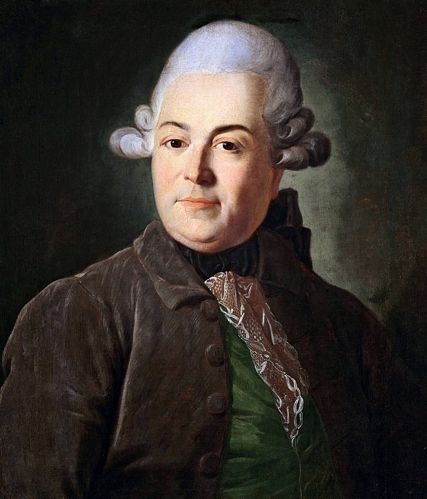 Portrait of Ivan Glebov. Ivan Ligotsky