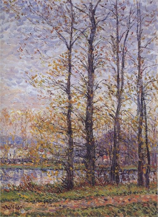 By the Oise at Precy. Gustave Loiseau