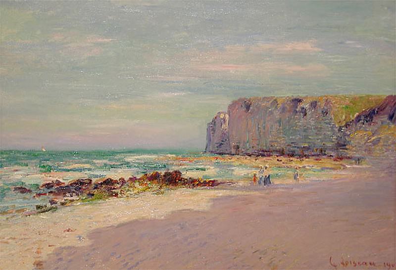 Скалы у Пти-Даля в Нормандии, 1908. Гюстав Луазо
