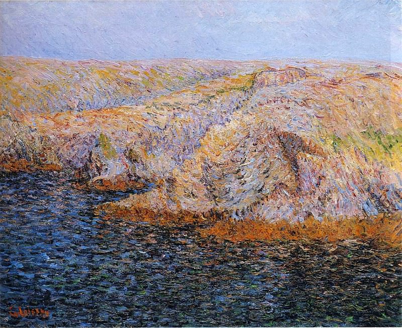 Дикая сторона острова Бель-Иль, 1905. Гюстав Луазо