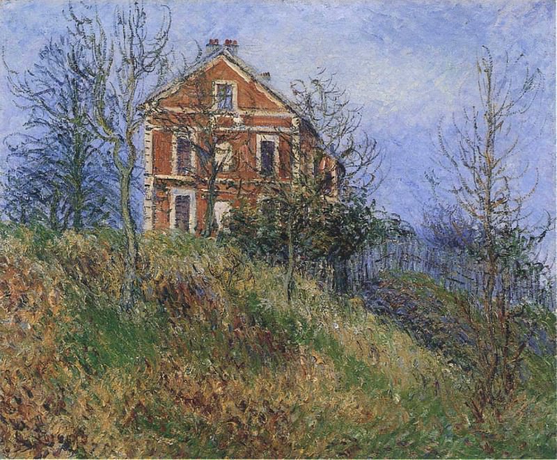 Red House Near Port Marly. Gustave Loiseau