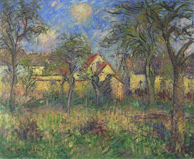 The Garden 1920. Gustave Loiseau