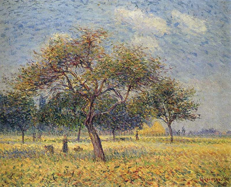 Apple Trees in October 1898. Gustave Loiseau