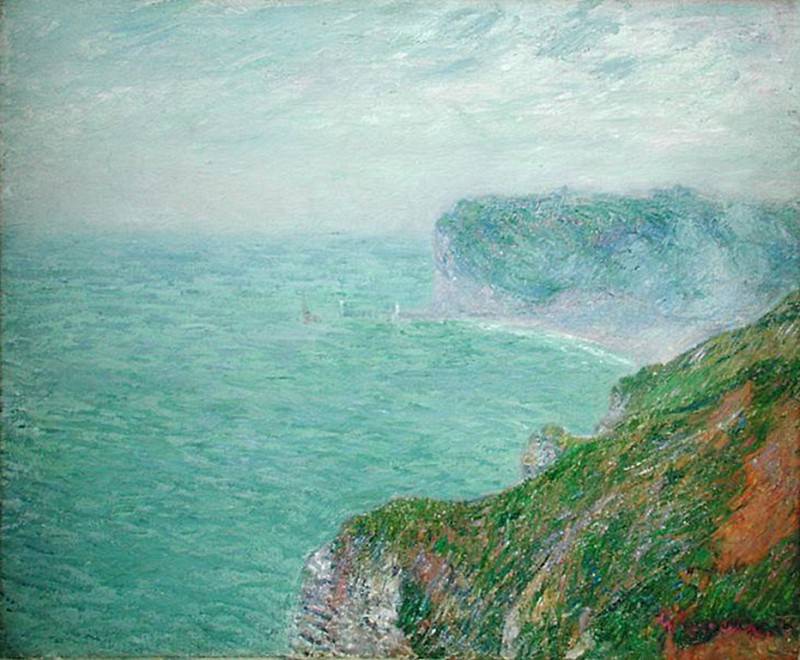 Cliffs in Normandy 1910. Gustave Loiseau