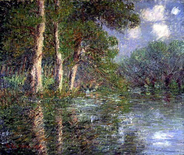 A Bend in the Eure 1919. Gustave Loiseau