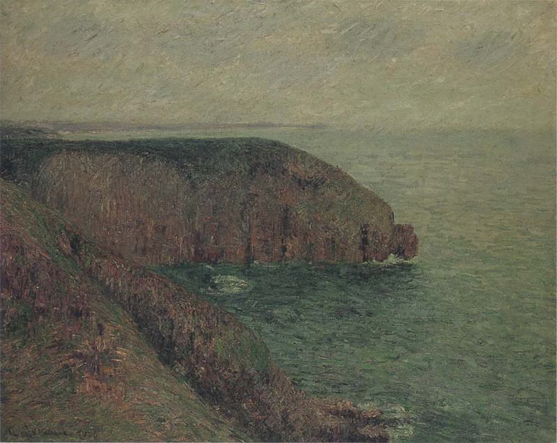 Cliffs at Fecamp. Gustave Loiseau