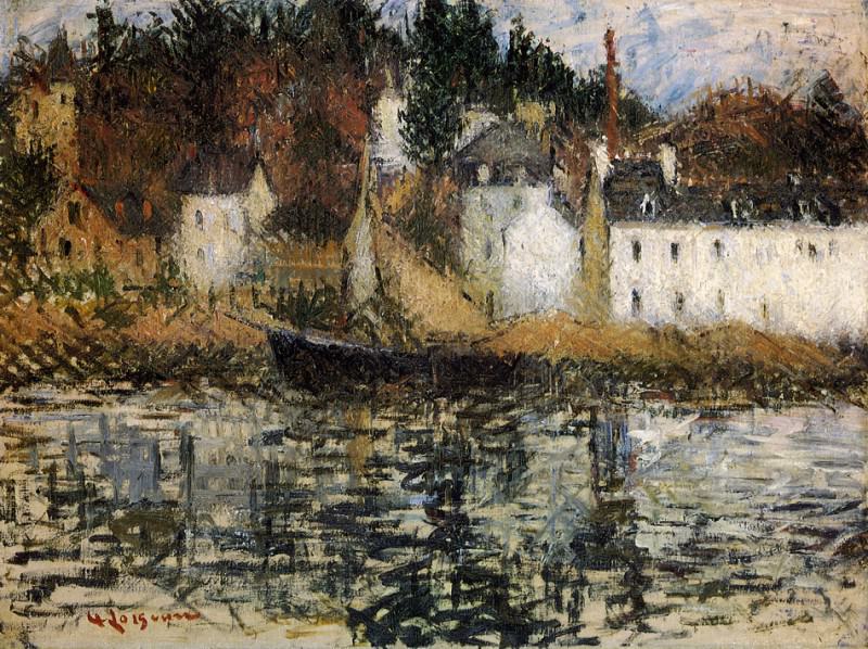 The Quay at Pont Aven. Gustave Loiseau
