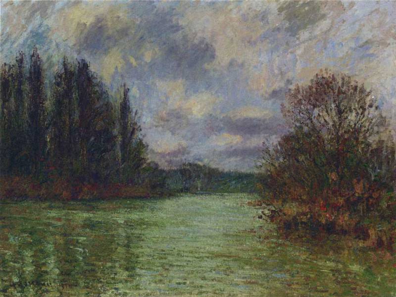 By the Oise River 1892. Gustave Loiseau