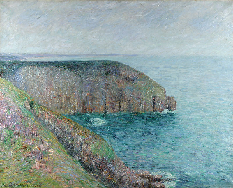 Cliffs at Cape Frehel 1906. Gustave Loiseau