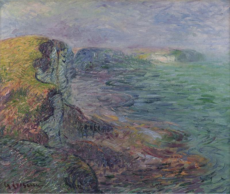 Cliffs at Yport. Gustave Loiseau