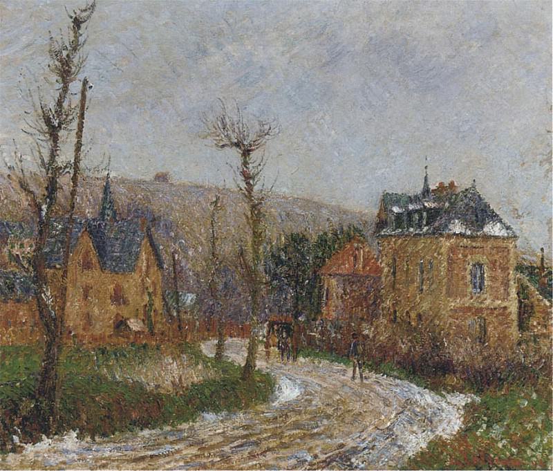 The Road to Dieppe. Gustave Loiseau