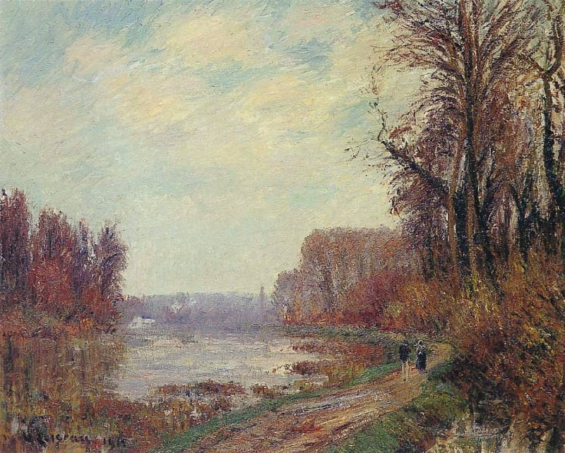 Woods by the Oise River 1919. Gustave Loiseau