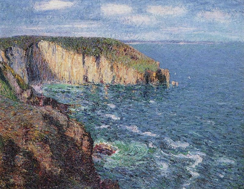 Cliffs at Cape Frehel 1905. Gustave Loiseau