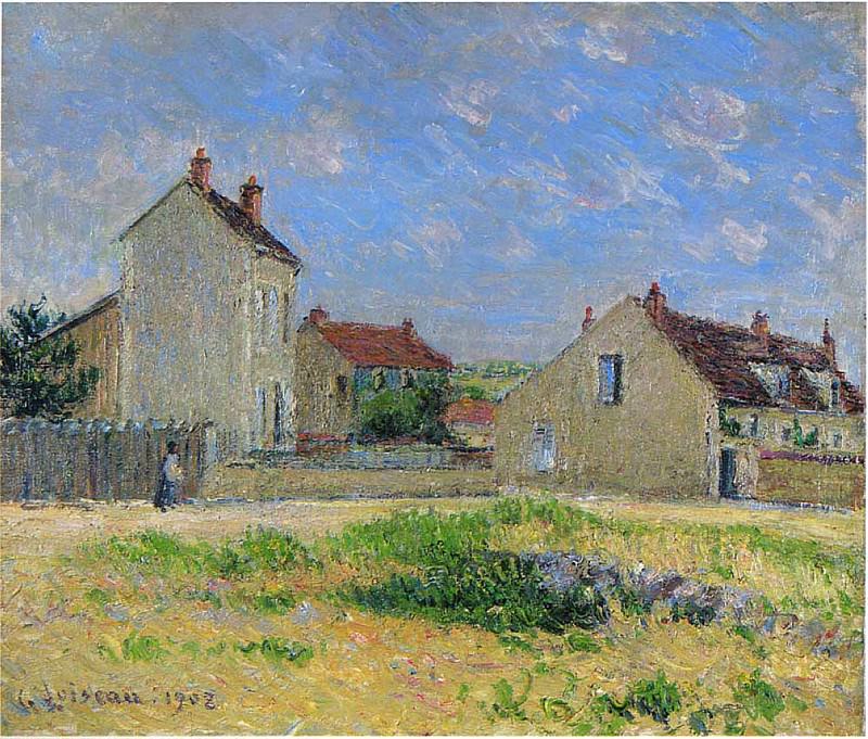 Landscape near Auxerre 1908. Gustave Loiseau