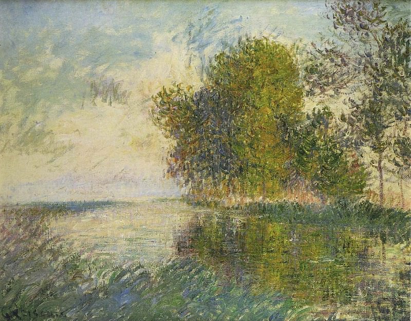 The Normandy River 1918. Gustave Loiseau