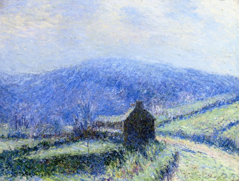 Hoarfrost at Huelgoat Finistere 1903. Gustave Loiseau