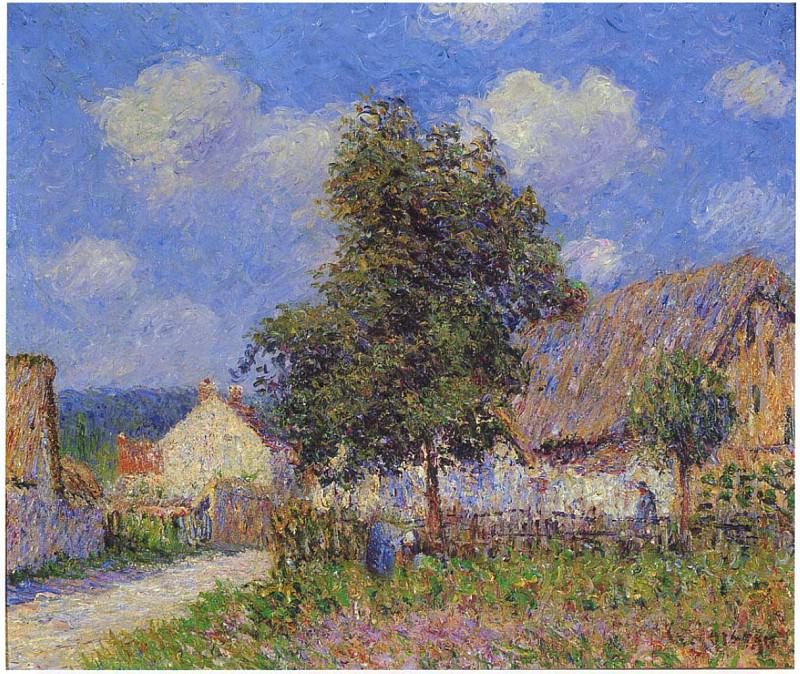 Small Farm at Vaudreuil. Gustave Loiseau