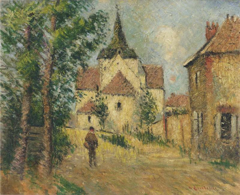 Village Street. Gustave Loiseau