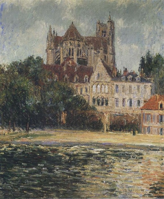 The Auxerre Cathedral. Gustave Loiseau
