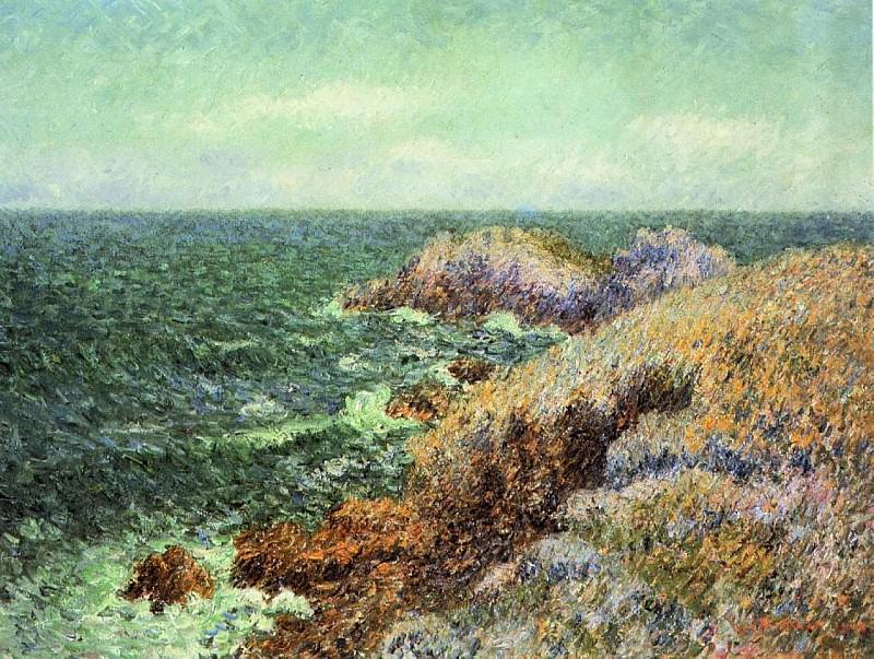 The Rocks of Saint Lunaire 1904. Gustave Loiseau
