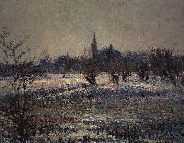 White Frost 1909. Gustave Loiseau