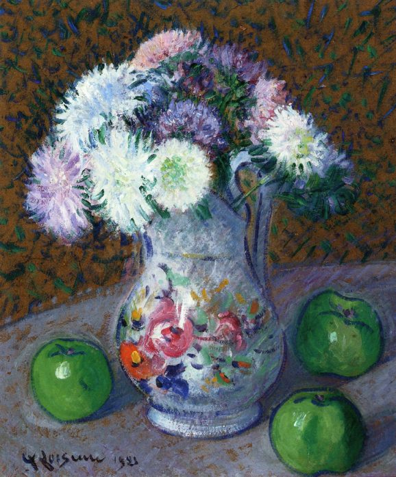 Ваза с цветами, 1921. Гюстав Луазо