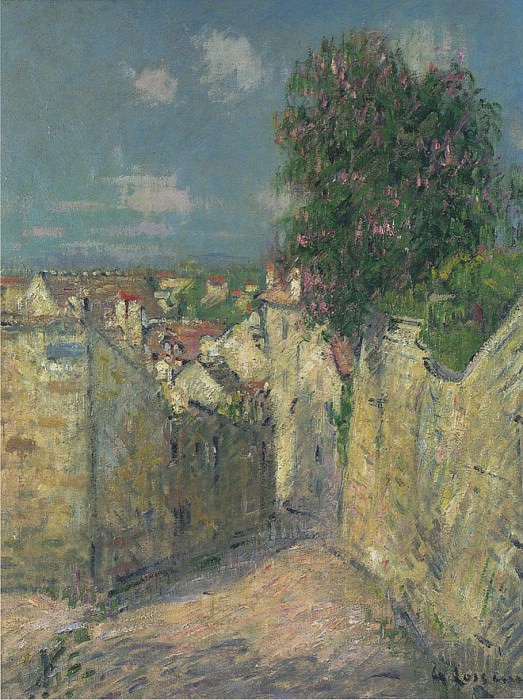 Street in Pontoise. Gustave Loiseau