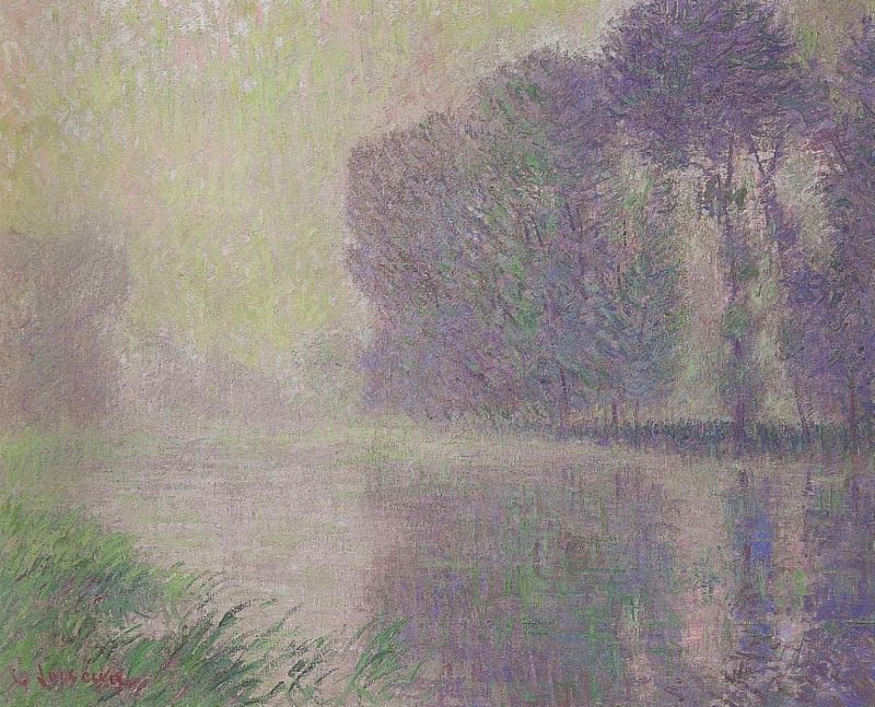 By the River Eure. Gustave Loiseau