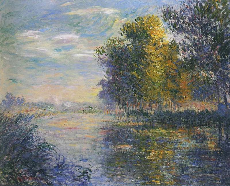 By the Eure River 1903. Gustave Loiseau