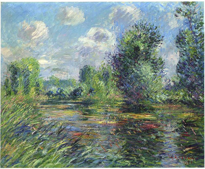 Woods Near Eure River 1920. Gustave Loiseau