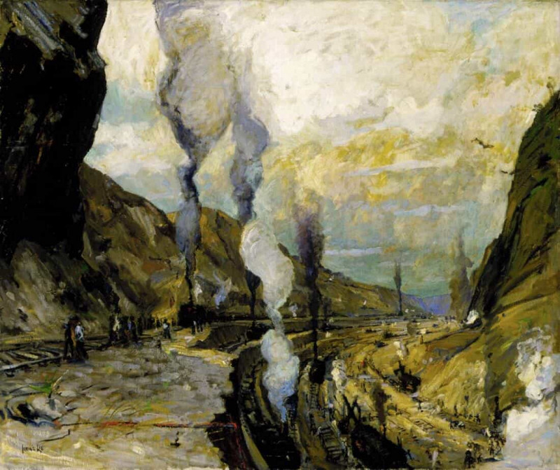 Culebra Cut. Jonas Lie