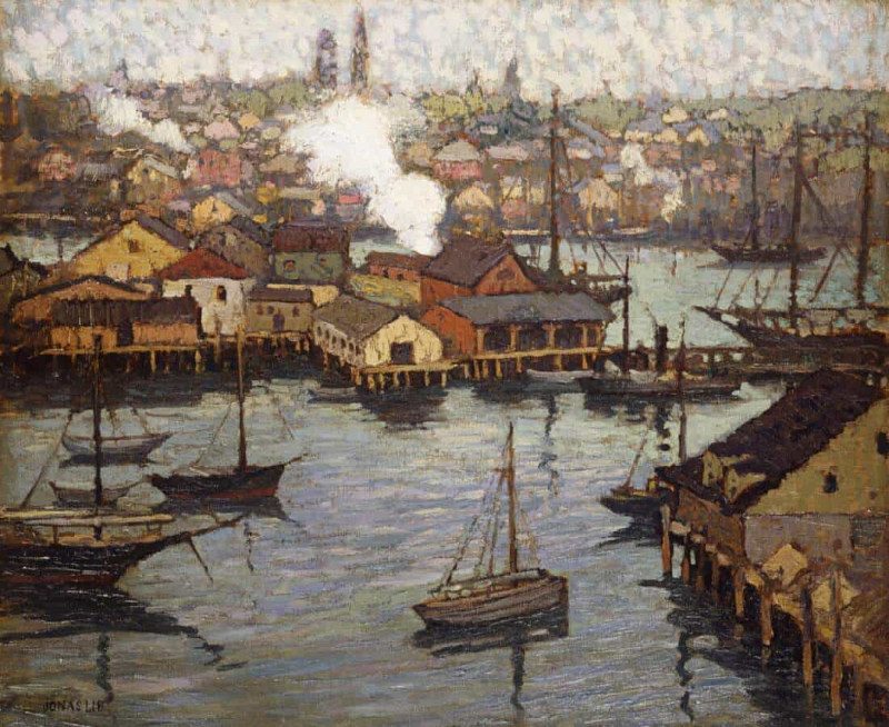 View From Banner Hill, East Gloucester. Jonas Lie