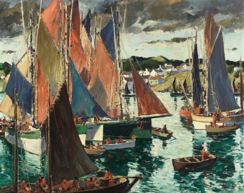 The Arrival. Jonas Lie