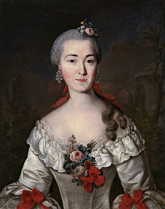 Portrait of Maria Tatishcheva. David Lüders